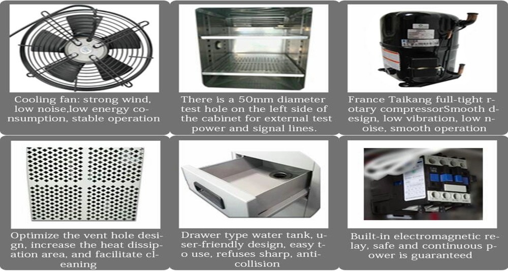 80L-1000L Capacity Rapid Temperature Test Chamber For Plasticization Industry