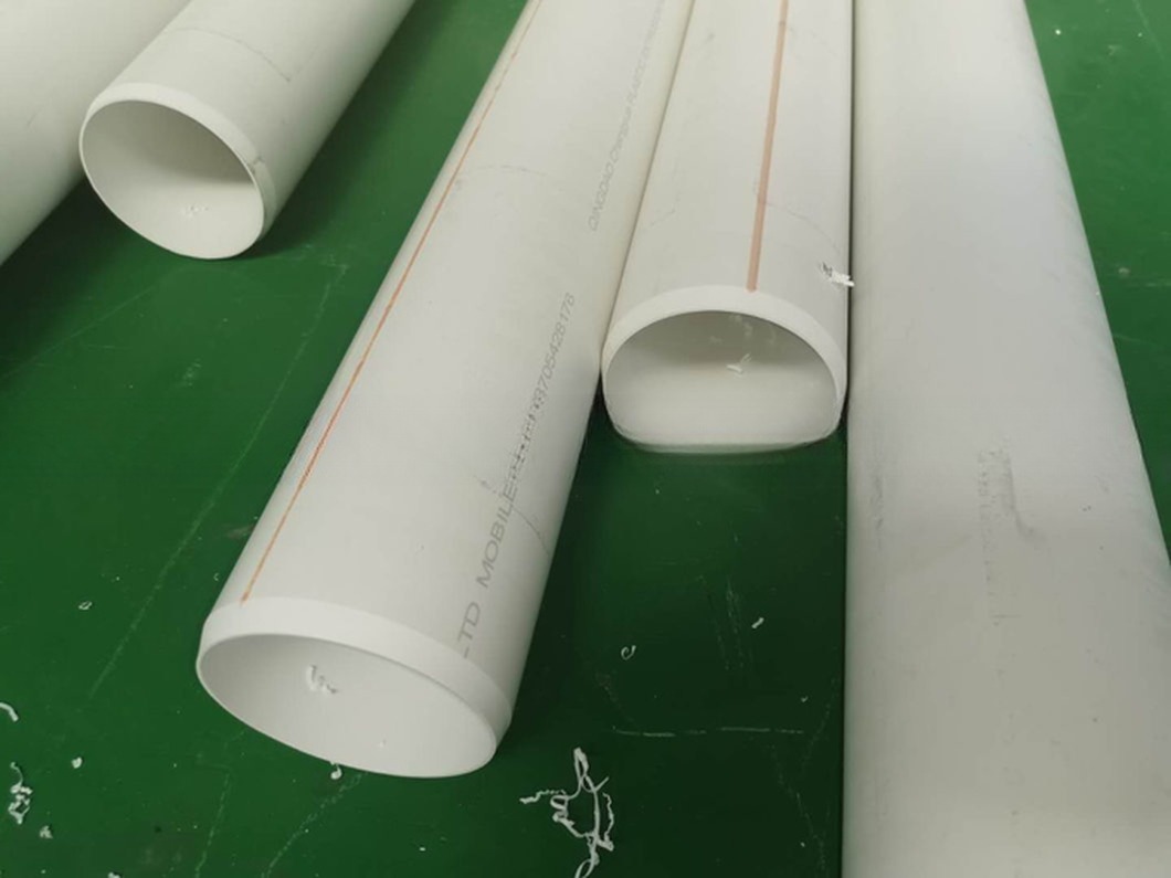 UPVC Drainage Pipe Production Line with Online Socketing Machine