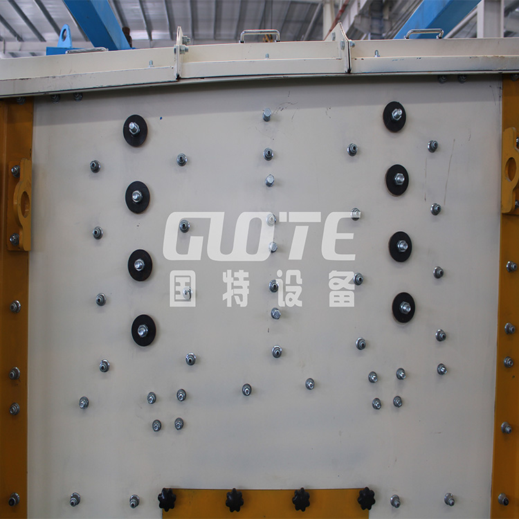Silica Sand Square Vibrating Screen for Fine Particles Video Inspection and 1-5 Layers