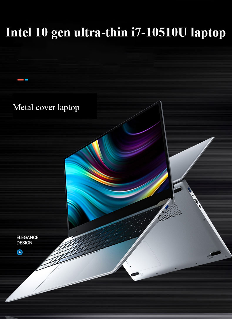 15.6 inch Touch Screen Notebook Laptops Intel Core I7-10510u Laptop
