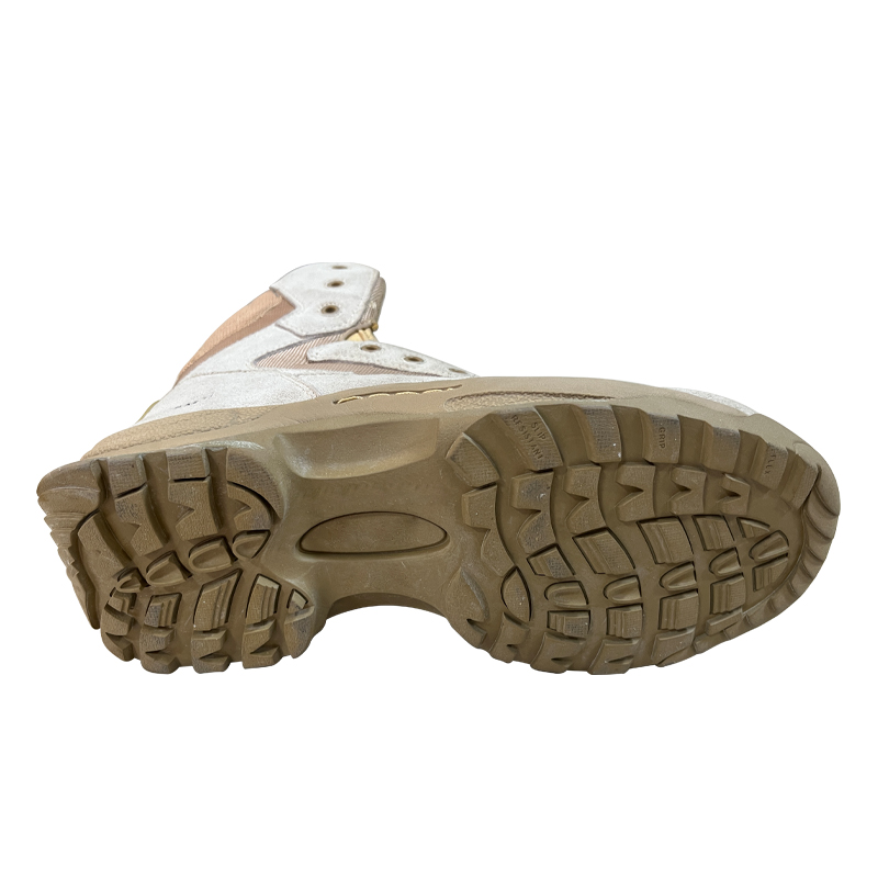 Men's Light Weight Combat Boots for Outdoor Training PVC Midsole Material