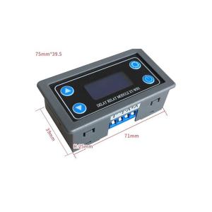 Timing Circuit Switch Delay Timer Relay Module Ith LCD Two Columns