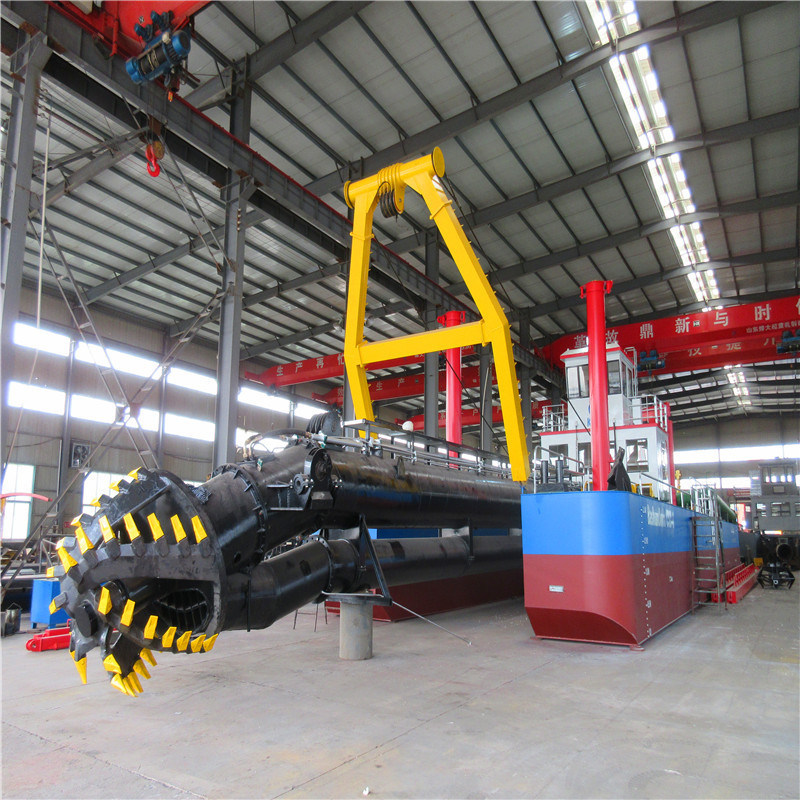 20 Inch Riverbed Sediment Material Soil Rock Cutter Suction Dredger