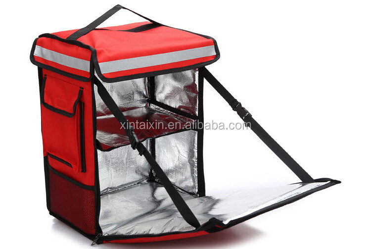 40L Insulated Tote Lunch Bag Backpack Food Delivery Bags For Restaurant