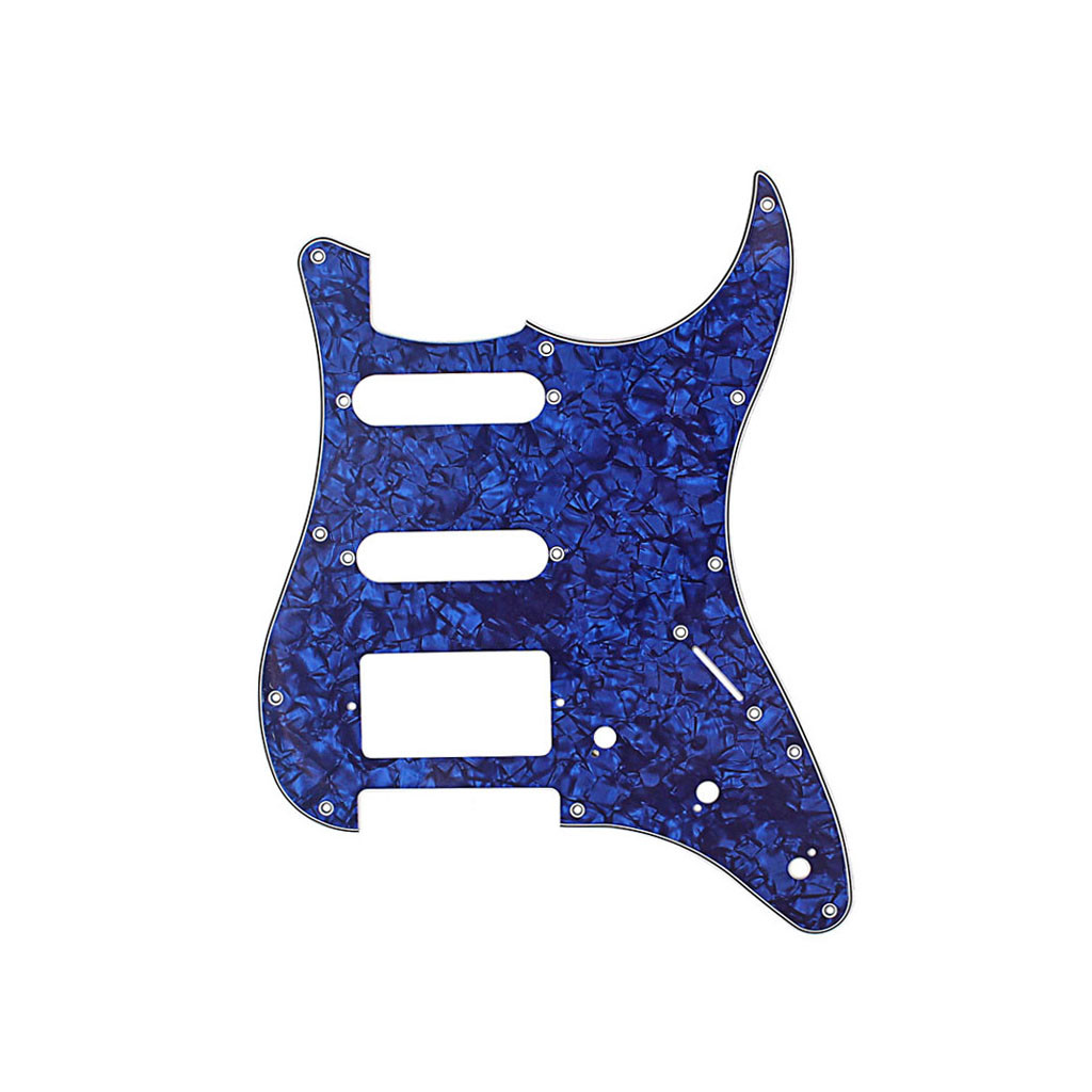 Blue Pearl Guitar Pickguard Tremolo Spring Cover White Plate Scratch Plate Guitar Parts Accessories