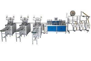 Fully Automatic Face Mask Manufacturing Machine High Productivity Low Failure