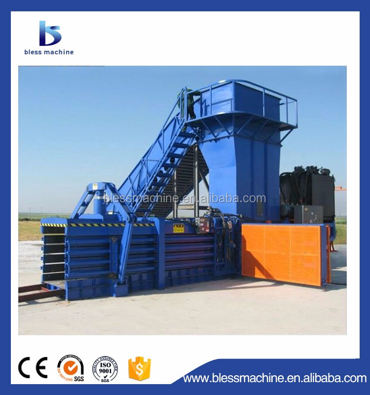 Single Double Cylinder Used Clothing Baler with High Density and Hydraulic Compactor