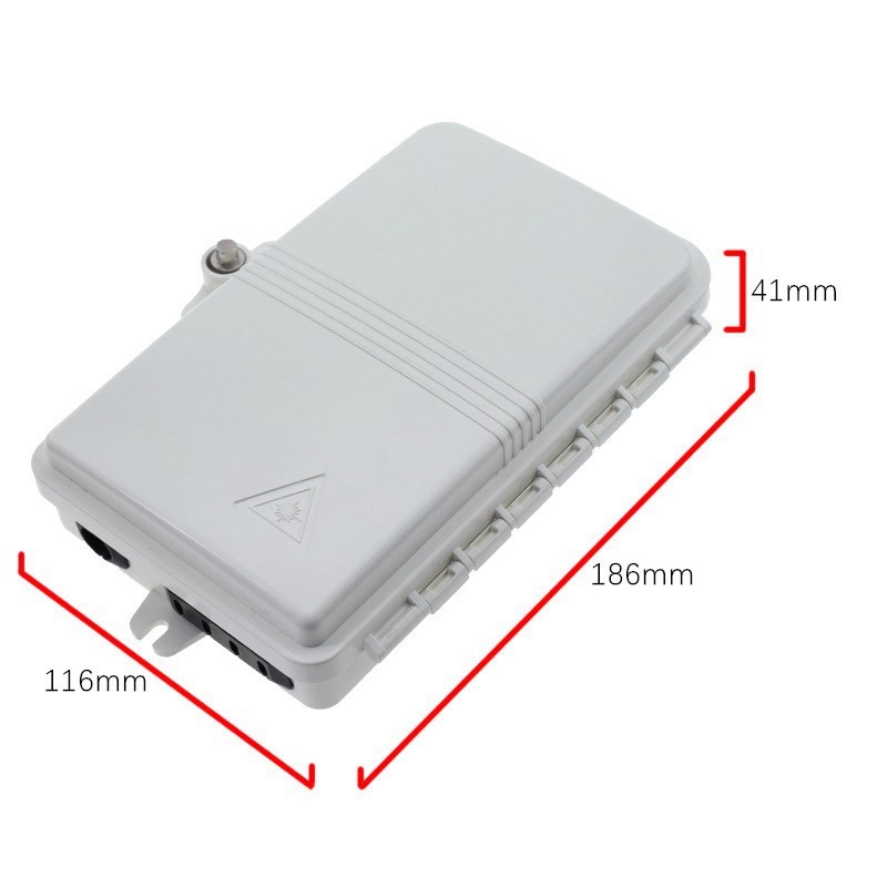 ABS PC 4 Port Fiber Termination Box PON OTB Indoor / Outdoor Use