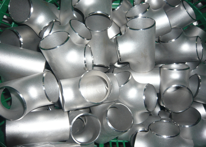 4 Inch Stainless Steel Pipe Fittings 316  316L Butt Weld Fittings Tees ASME B16.9