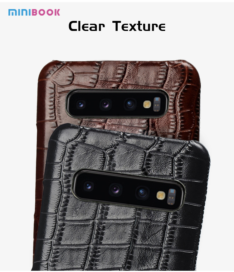 0.04kg OEM/ODM Crocodile Skin Pattern Real Leather Phone Case For Iphone 12 Pro Max
