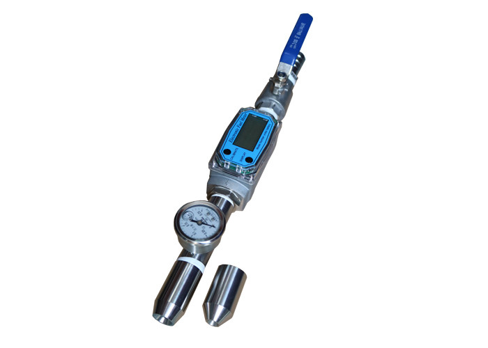 Digital Flow Meter Accurate Control IPX5 IPX6 Jet Nozzle IP Test Equipment