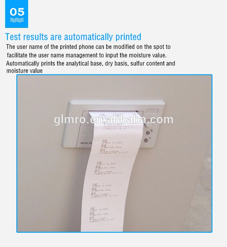 Automatic Sulfur Analyzer Sulfur Content Tester Machine