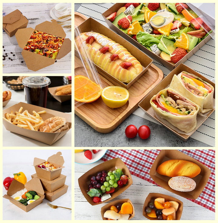 300gsm 350gsm Greaseproof PE Coated Kraft Paper For Lunch Box Food Safety