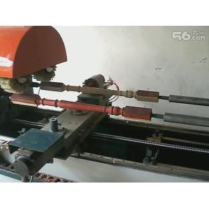 Combine CNC Lathe 2 spindle with sanding turning carving functions