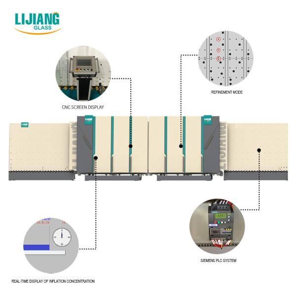 Automatic Insulating Glass Fabrication Equipment With Gas Filling Can Be