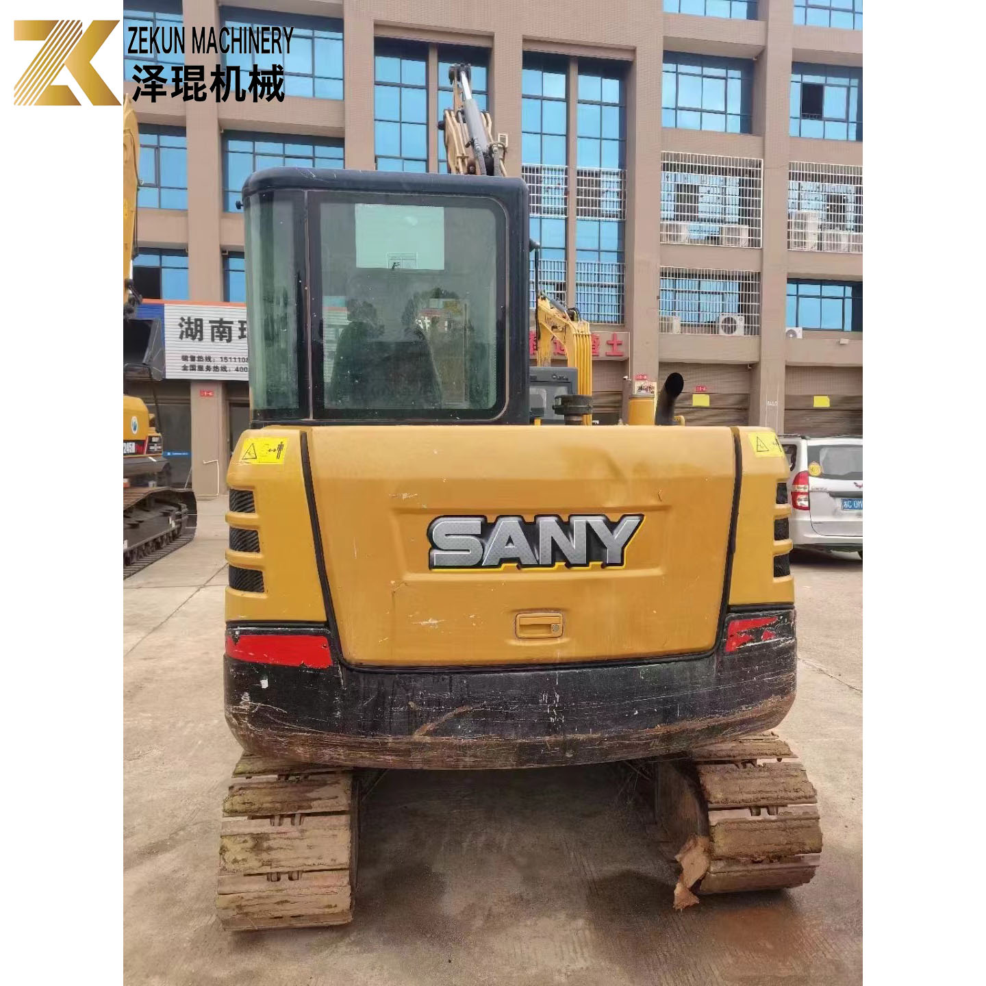 2021 SANY SY 55C 5.5 Ton Excavator With Low Working Hours