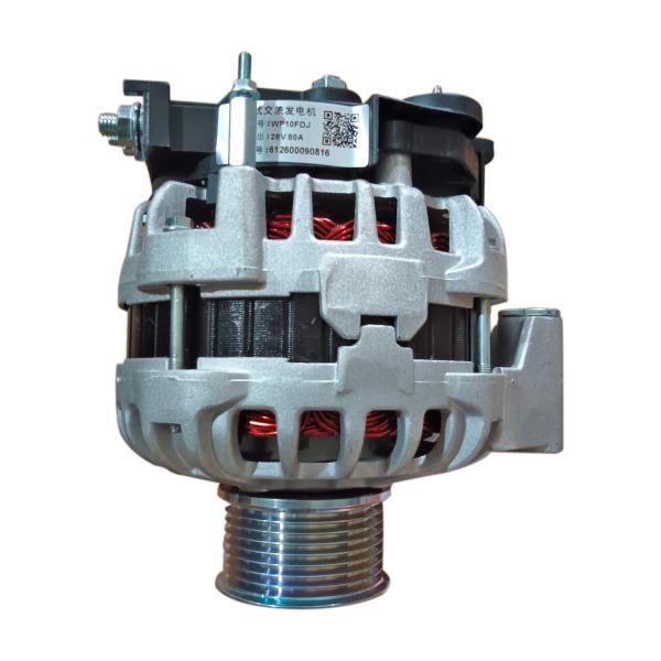 Shacman F3000 Truck Spare Part 28V 80A Weichai Alternator 612600090816 Engine
