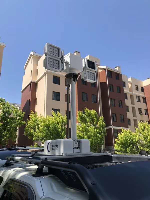 DC12V 10A Truck Mounted Light Tower Lighting Monitoring System Aluminum Alloy