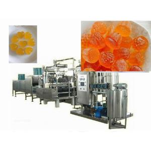 China Small Hard Candy Depositing Machine With Continuously Vacuum Cooker on sale