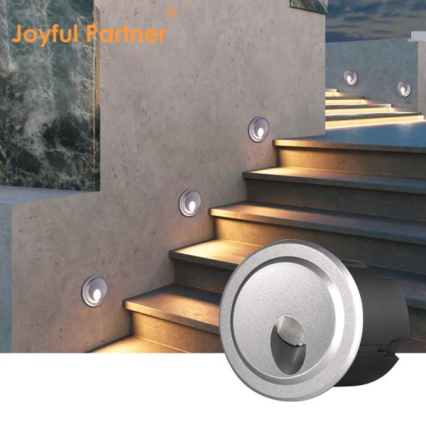 1W Aluminum Housing Outdoor Wall LED Lights Hallway LED Stair Step Light With