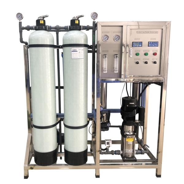 500L/H Industrial Reverse Osmosis Auto Water Treatment Filter Plant Small RO