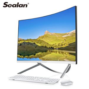 China Curved Screen RAM 8G SSD 480G AIO Gaming Desktop on sale