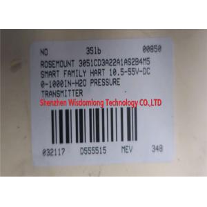 Simplified Pressure Temperature Transmitter 3051CD3A22A1AS2B4M5 0-1000IN-H2O