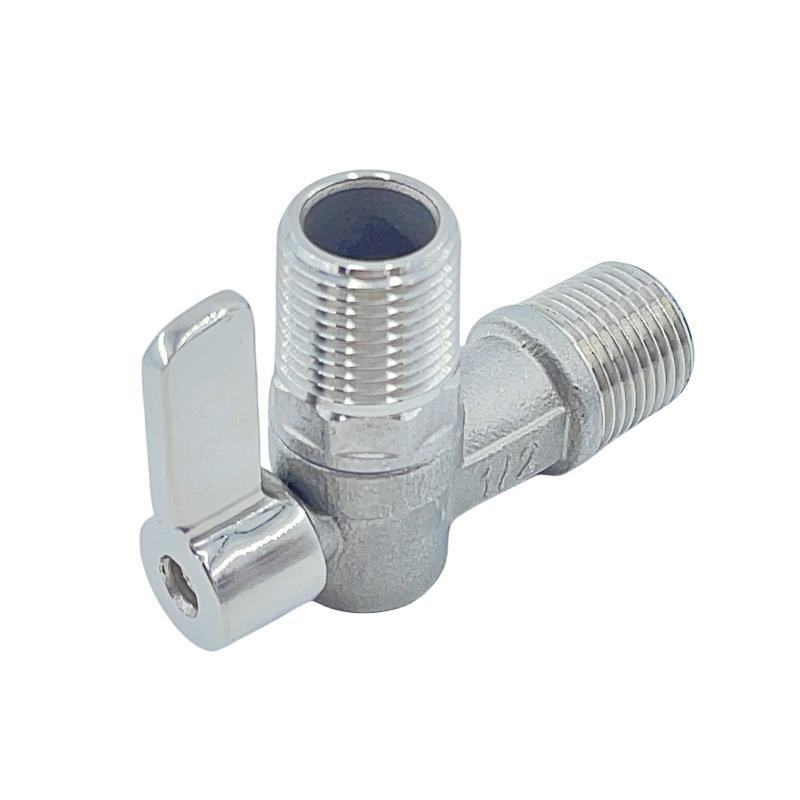 High Quality 304 Stainless Steel Angle Valve with Handle