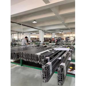 Wall Mounted Retractable Screen Window With Plastic Handle - White