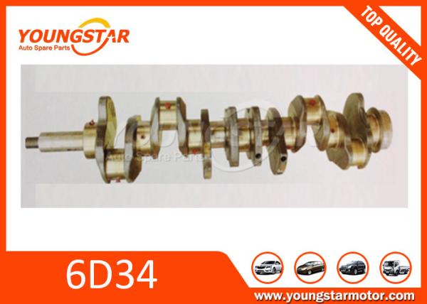 MITSUBISHI 6D34 ME300086 6D34 Diesel Engine Crankshaft For HD820 Diesel