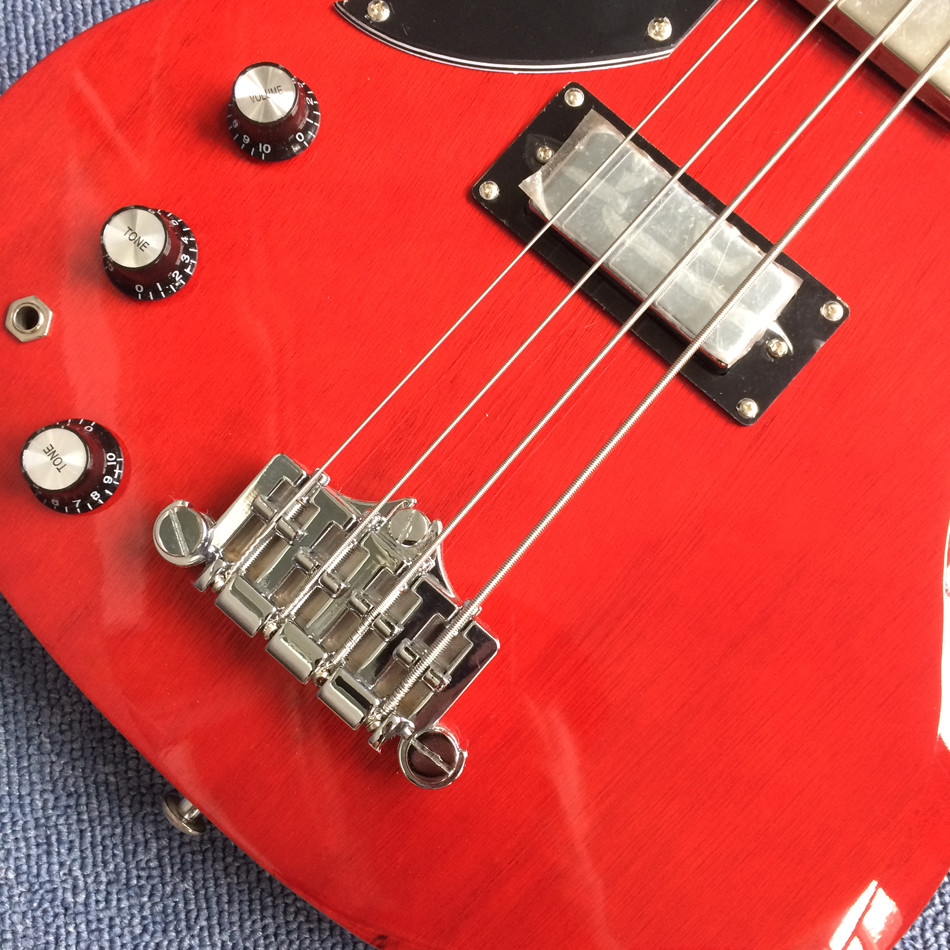 New style high quality custom 4 string bass guitar, Rosewood fingerboard