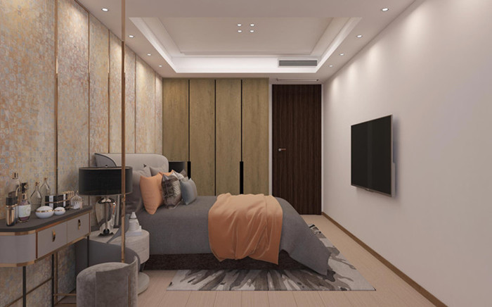 Multifunction Interior Decorative Laminate Film Self Adhesive Vinyl For Wardrobe Doors