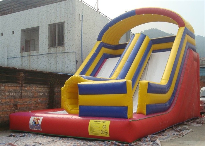 EN14960 Kid Playing Commercial Inflatable Combo Slide With Waterproof PVC