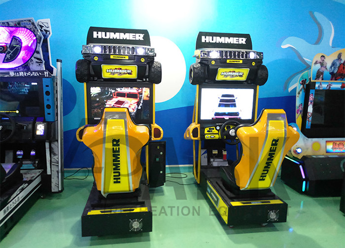 Hd Screen Hummer Auto Arcade Driving Simulator L1000*W1575*H2100