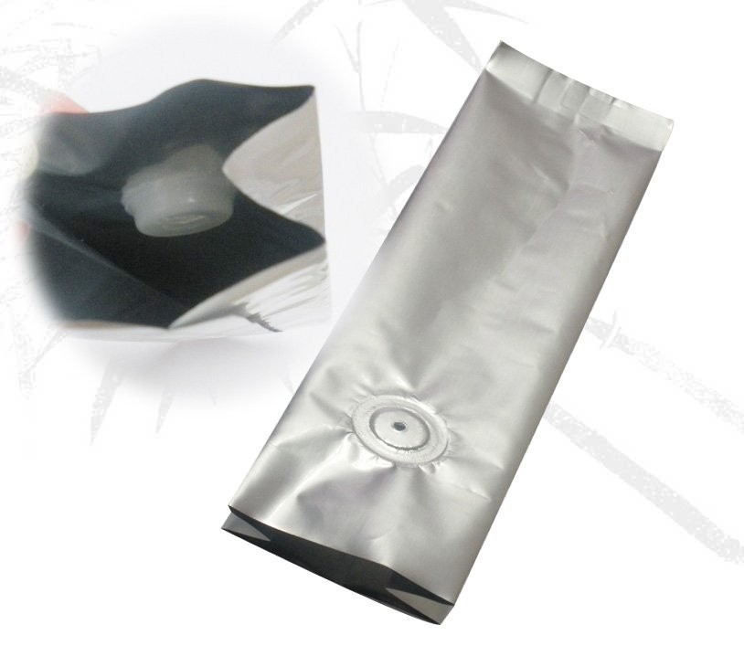 Waterproof Stand Up Foil Pouch Packaging Pure Aluminum Foil Bag For Coffee / Tea