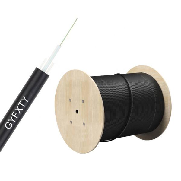 2core 4core 6core Outdoor Single Mode GYFXTY Optical Fiber Cable Telecommunicati