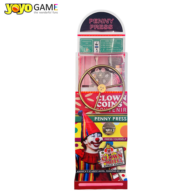 Souvenir Coin Penny Press Vending Machine Customization OEM/ODM Supplied Manufacturer