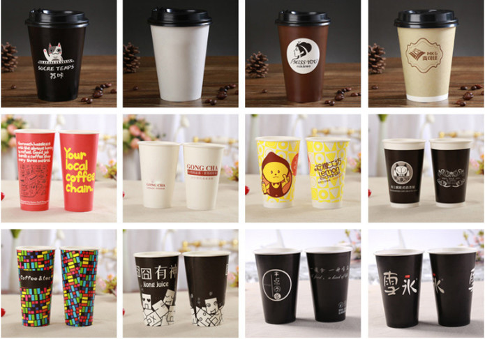 83/5000 Advertising cup, promotion cup, paper cup, paper bowl, double cup, tasting cup, wedding cup, soybean milk cup,