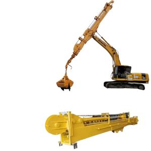 China Custom Excavator Attachments Extendable Boom Arm Lightweight Design on sale