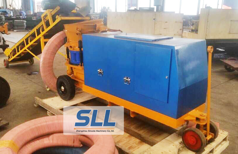 380V 440V 220V Dry Shotcrete Machine Horizontal 200m Vertical 50m Conveying Distance