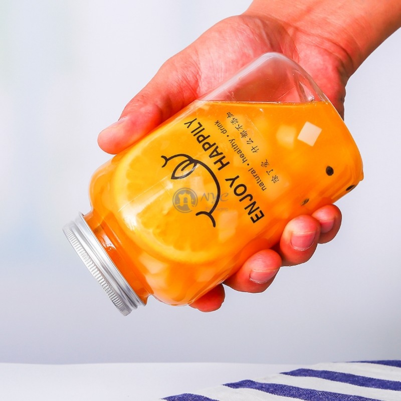 Cold Drinking BPA Free 650ml Disposable Milk Bottles