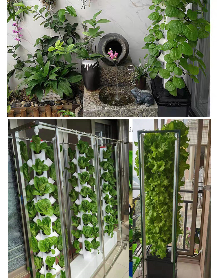 Perfect Vertical Column Hydroponic Aeroponic Planting System Aeroponic Growtower