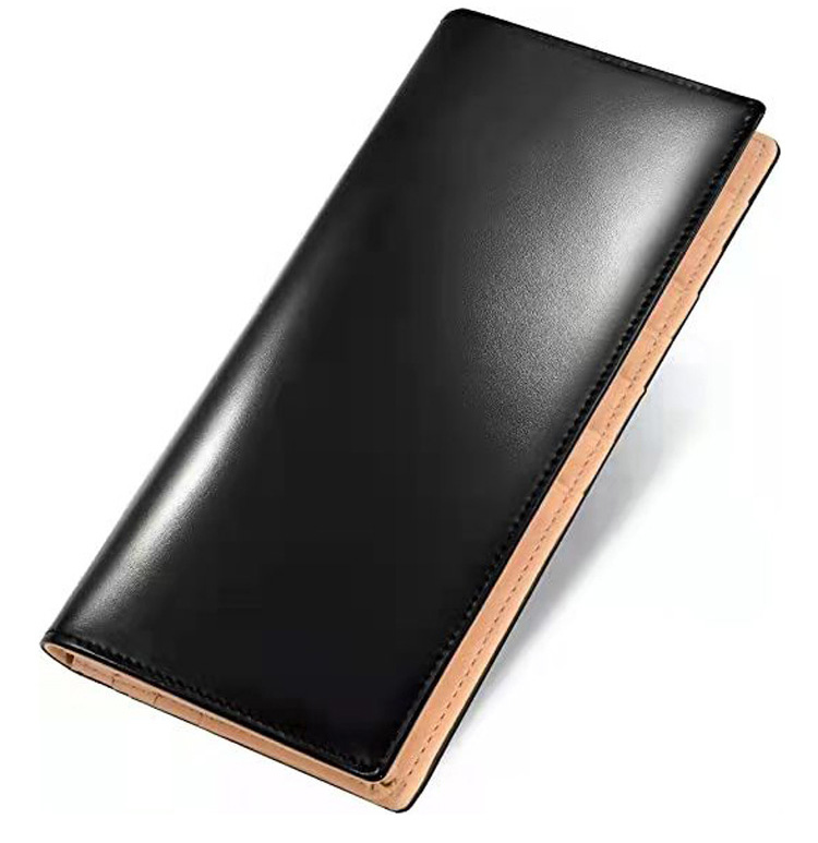 Large Capacity Waterproof Genuine Leather Women Purse Fashion Minibook AMZ Wallet