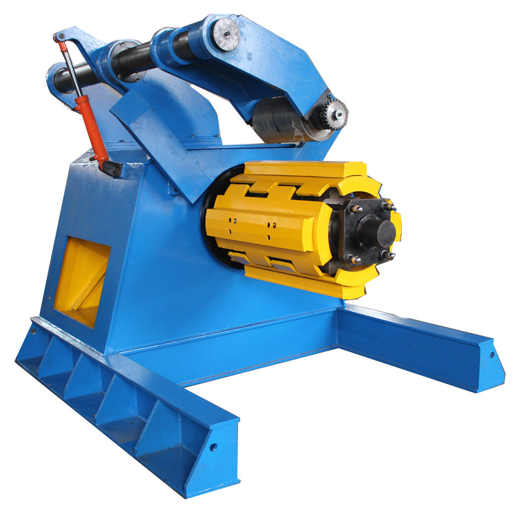 480V Hydraulic Decoiler Machine CE Steel Coil Uncoiler Machine