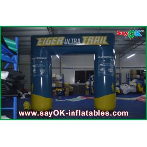 Inflatable Gantry Double Stitching Inflatable Entrance Arch With Logo Printing