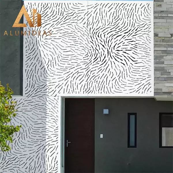 Balustrade Cladding Aluminum Laser Cutting Panel