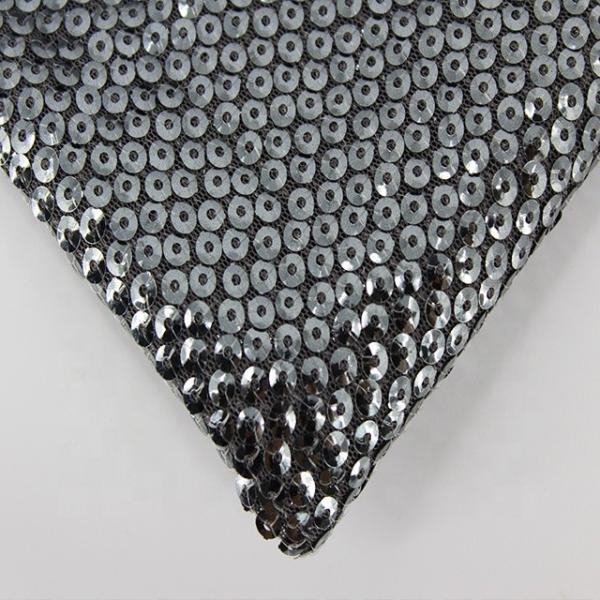 100% Polyester 3D Sequin Silver/Black Dangle Sparking Metal Sublimation Sequin