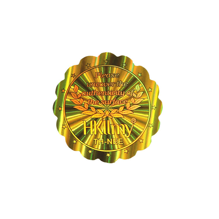 printing custom 3d hologram sticker /3d holographic security label