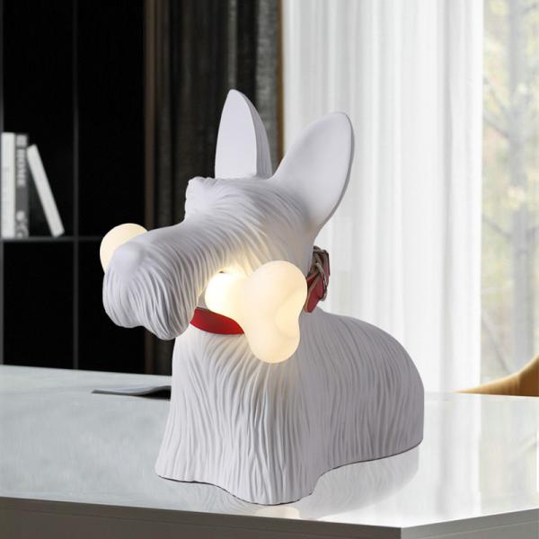 Italy Designer Scotch Dog Pendant Lamp for Living Room Kitchen Bedroom Europe