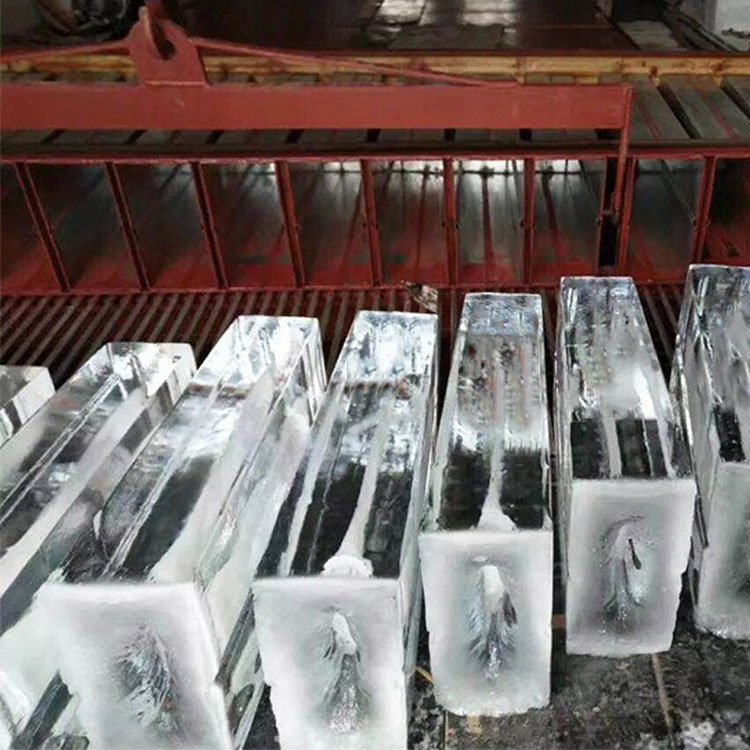 1 Ton 3kw Ice Block Making Machine Icemedal Small Type High Productivity